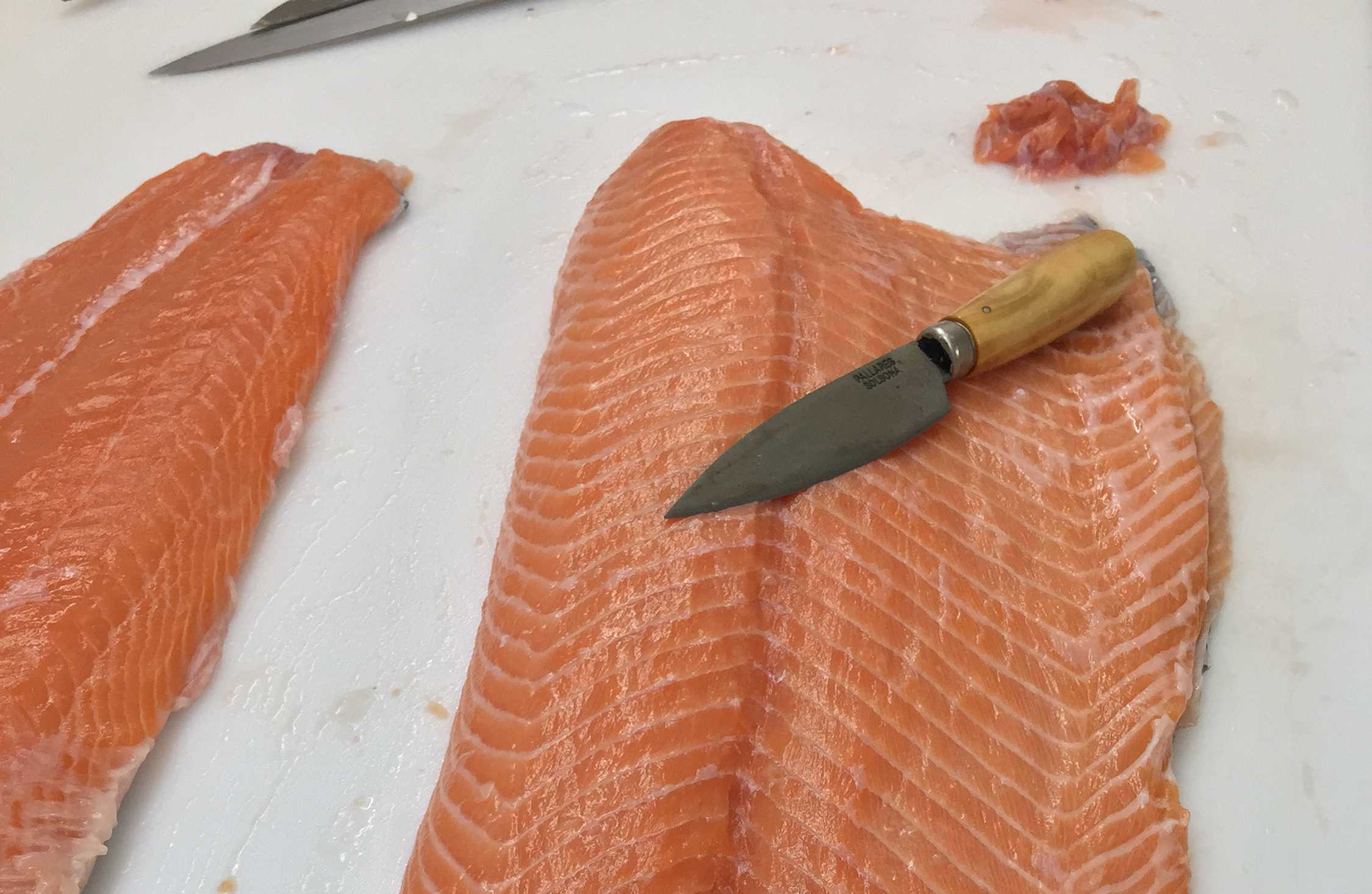 Skinning and Trimming. – The Hand-Made Fish Company